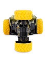 360 Derece Dönebilen Sürtmeli Akrobasi Arabası/Stunt Car - Gri