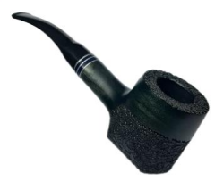 Dapper Pipo İşlemeli Yeşil 9mm Filtreli / Poker  (Mavi Bilezik)