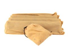 Eser Oval Okey Takımı, Doğal Ahşap Oval Okey Takımı (101 Okey Oyun Seti) Kaliteli Masif Ahşap - Kahverengi Model: 2