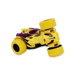360 Derece Dönebilen Sürtmeli Akrobasi Arabası/Stunt Car - Sarı
