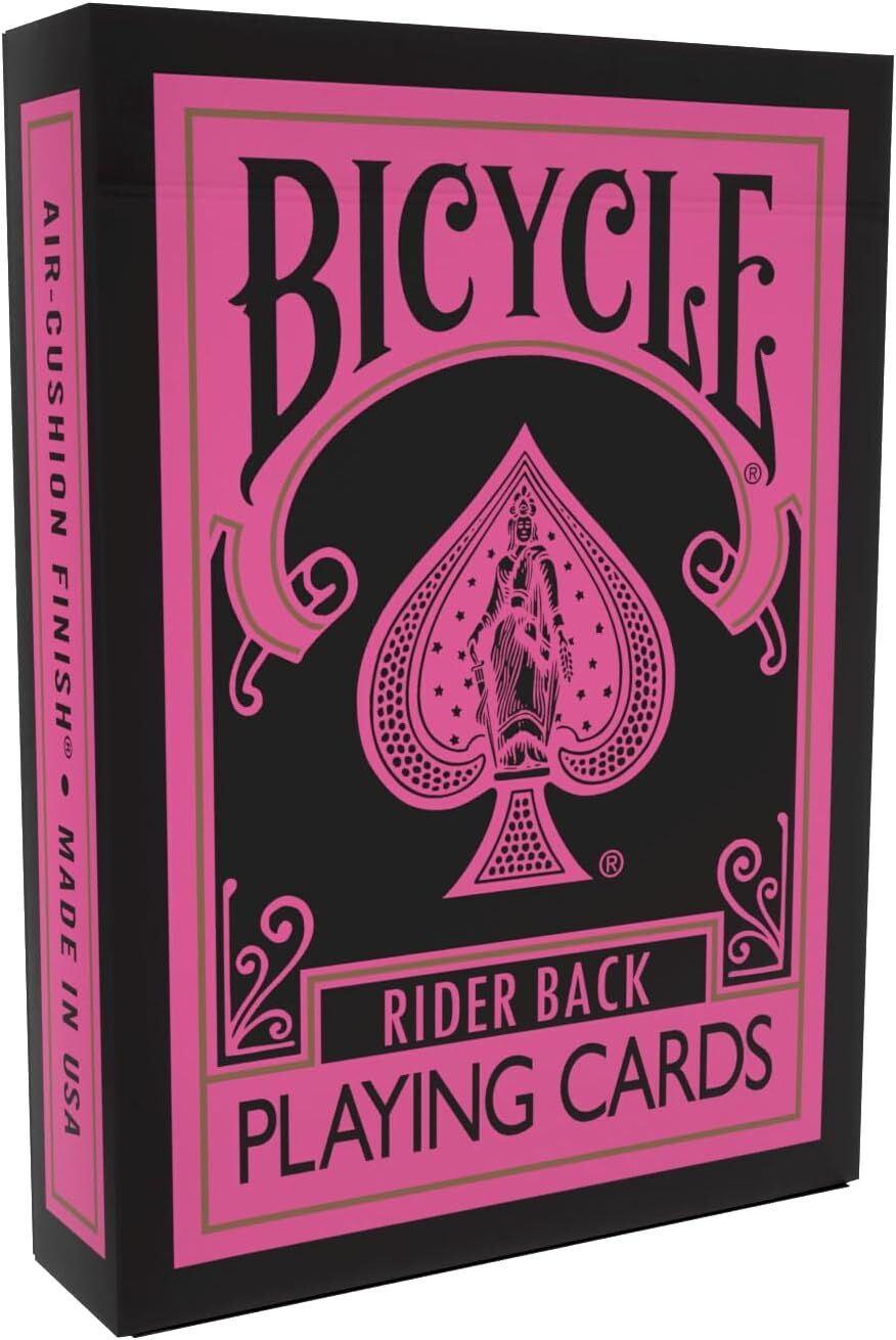Bicycle Reverse (Pink - Black) Oyun İskambil Kartı