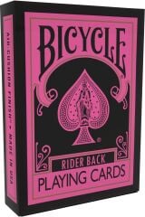 Bicycle Reverse (Pink - Black) Oyun İskambil Kartı
