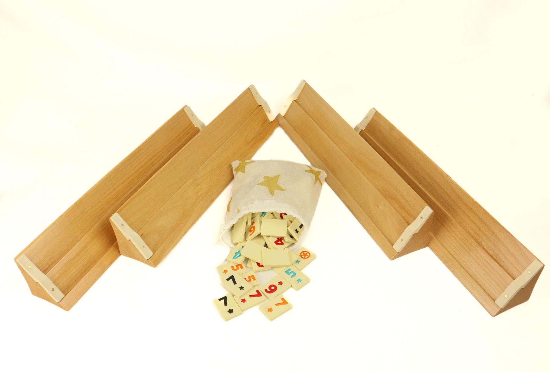 Flash Okey Kayın Ağacı Ahşap Okey Takımı