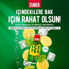 Zuber Ice Tea Limon 250 ml x 3 Adet