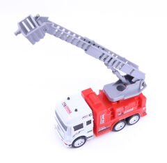 Şehir Simülasyonu Serisi İt-bırak Sepetli İtfaiye Aracı 12 Cm