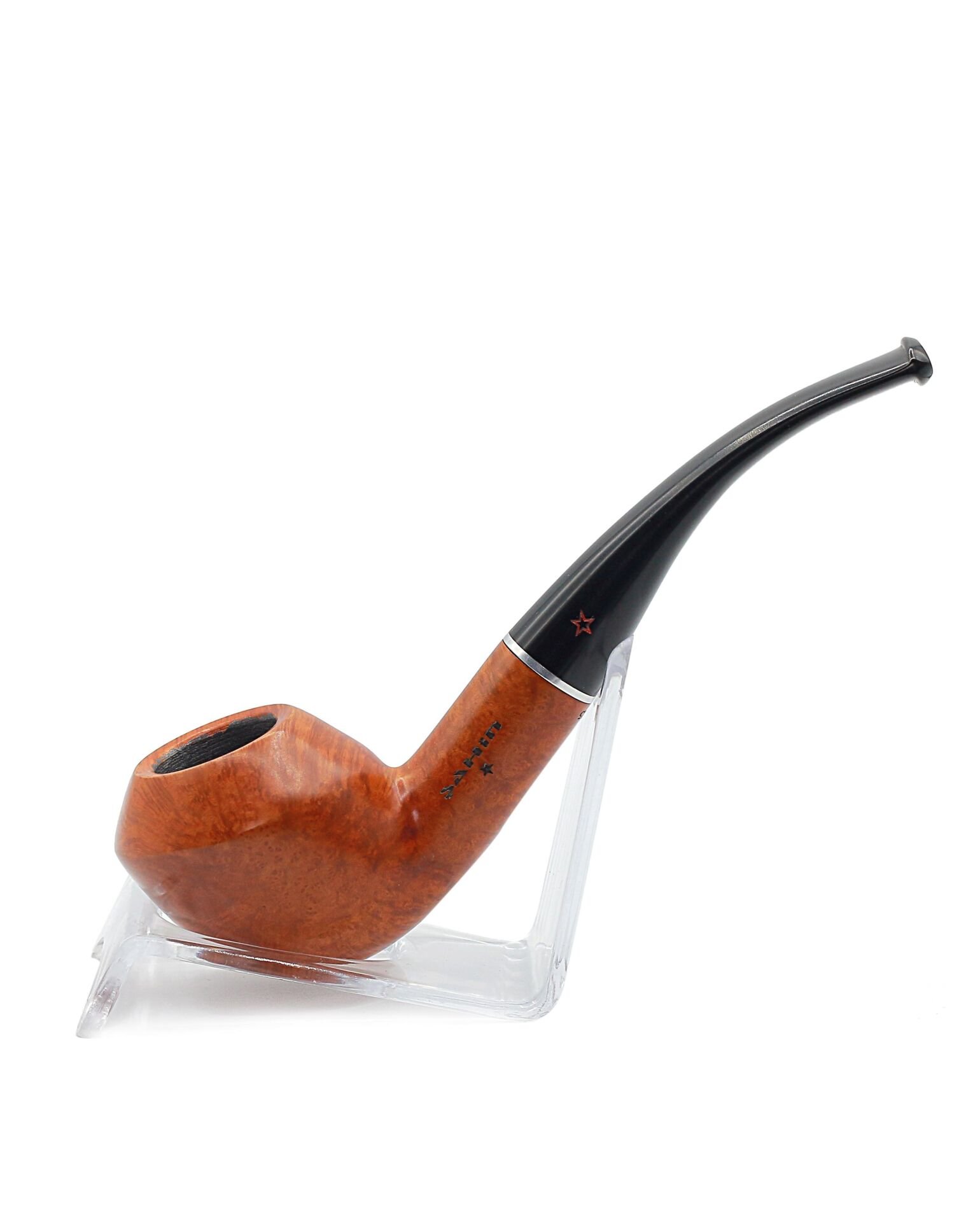 Şahin Pipo Kırmızı Yıldız-Tek Yıldız 145 9mm Filtreli