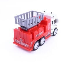 Şehir Simülasyonu Serisi İt-bırak Liftli İtfaiye Aracı 12 Cm