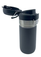 Stanley The Quick Flip Paslanmaz Çelik Termos Bardak 0.47 LT - Charcoal OUTLET ÜRÜN