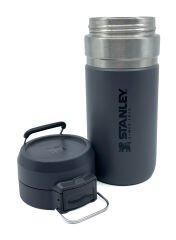 Stanley The Quick Flip Paslanmaz Çelik Termos Bardak 0.47 LT - Charcoal OUTLET ÜRÜN