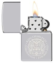 Zippo King Charles III Coronation 2023 Dizayn Çakmak