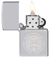 Zippo King Charles III Coronation 2023 Dizayn Çakmak