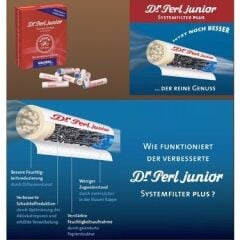 Vauen Dr.Perl Pipo Filtresi 9mm 40lı Paket