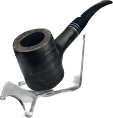 Dapper Poker Pipo Gri 9mm Filtreli  (Mavi Bilezik)