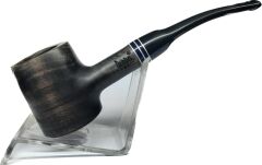 Dapper Poker Pipo Gri 9mm Filtreli  (Mavi Bilezik)