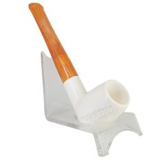 Lületaşı Pipo / Doğal Lületaşı El Yapımı Özel Kutulu