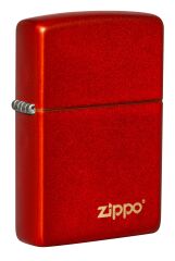 Zippo Metallic Red Logo Dizayn Çakmak