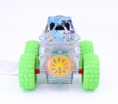Takla Atan Gear Chariot Stunt Car - Sarı