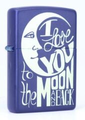 Zippo I Love You To Moon Dizayn Çakmak