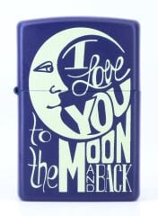 Zippo I Love You To Moon Dizayn Çakmak