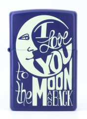 Zippo I Love You To Moon Dizayn Çakmak