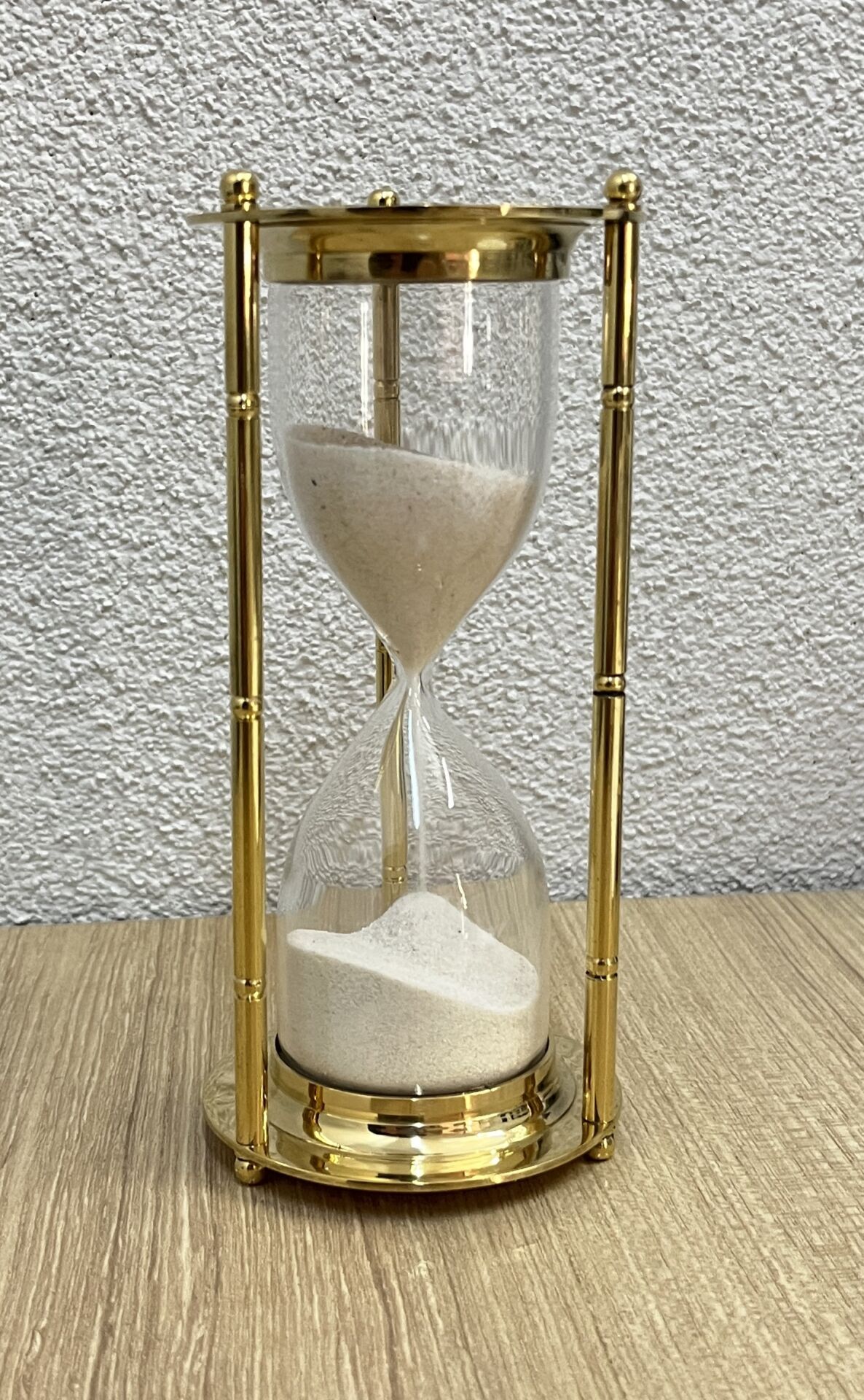 Vintage Pirinç Kum Saati  4 Dakikalık Özel Çay Demleme Zamanlayıcısı