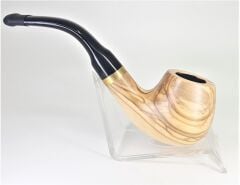Pipo Zeytin Ağacı (Kök) 9mm Filtreli Dapper/Gemici