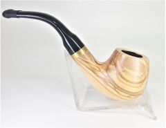 Pipo Zeytin Ağacı (Kök) 9mm Filtreli Dapper/Gemici
