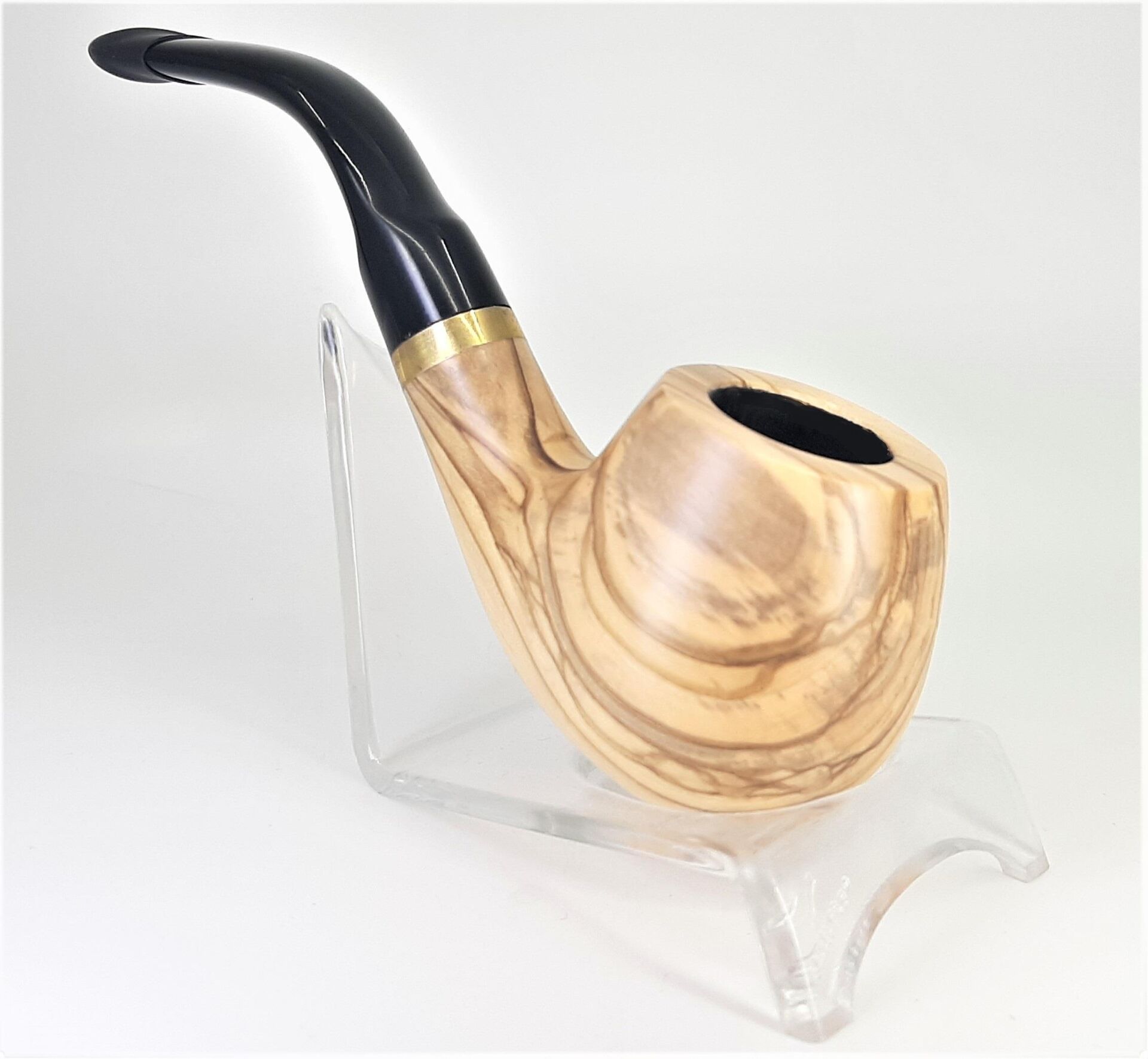 Pipo Zeytin Ağacı (Kök) 9mm Filtreli Dapper/Gemici