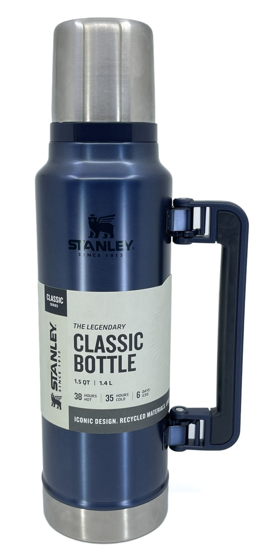 Stanley Klasik Vakumlu Paslanmaz Çelik Termos 1.4 LT The Legendary Classic Bottle 1.4L - Nightfall OUTLET ÜRÜN