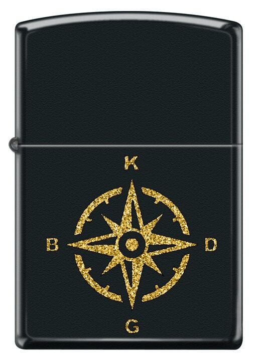 Zippo Compass Glitter Dizayn Çakmak
