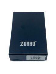 Zorro Çift Torch Pürmüz Puro Çakmağı - Siyah/Parlak Krom