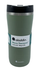 Aladdin Mocca Thermavac Leak-Lock™ Çelik Termos Bardak 0,35 LT - Yeşil OUTLET ÜRÜN