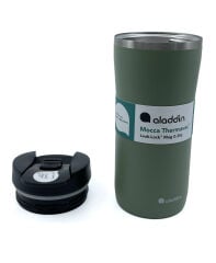 Aladdin Mocca Thermavac Leak-Lock™ Çelik Termos Bardak 0,35 LT - Yeşil OUTLET ÜRÜN