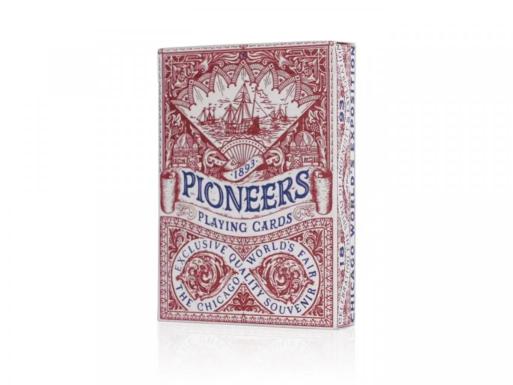 The Ellusionist Pioneers Oyun İskambil Kartı - Kırmızı