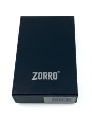 Zorro Çift Torch Pürmüz Puro Çakmağı - Siyah/Kırmızı