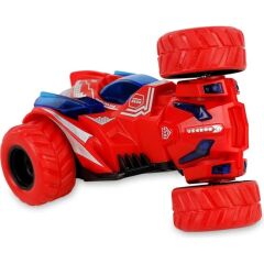 360 Derece Dönebilen Sürtmeli Akrobasi Arabası/Stunt Car - Kırmızı