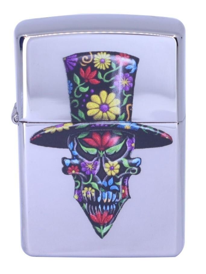 Zippo Colorful Skeleton Dizayn Çakmak