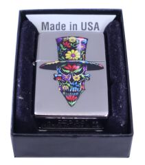 Zippo Colorful Skeleton Dizayn Çakmak