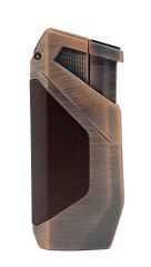 Zorro Çift Torch Pürmüz Puro Çakmağı - Kahverengi