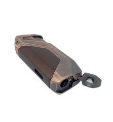 Zorro Çift Torch Pürmüz Puro Çakmağı - Kahverengi