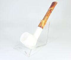 LULEPIPOMRT3 Lületaşı Pipo / Doğal Lületaşı El Yapımı Özel Kutulu