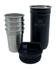 Stanley Adventure Çelik Shot Bardak Seti Matte Black Pebble OUTLET ÜRÜN
