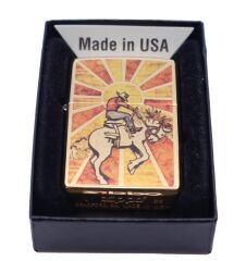 Zippo Fusion Bucking Bronco And Cowboy Dizayn Çakmak