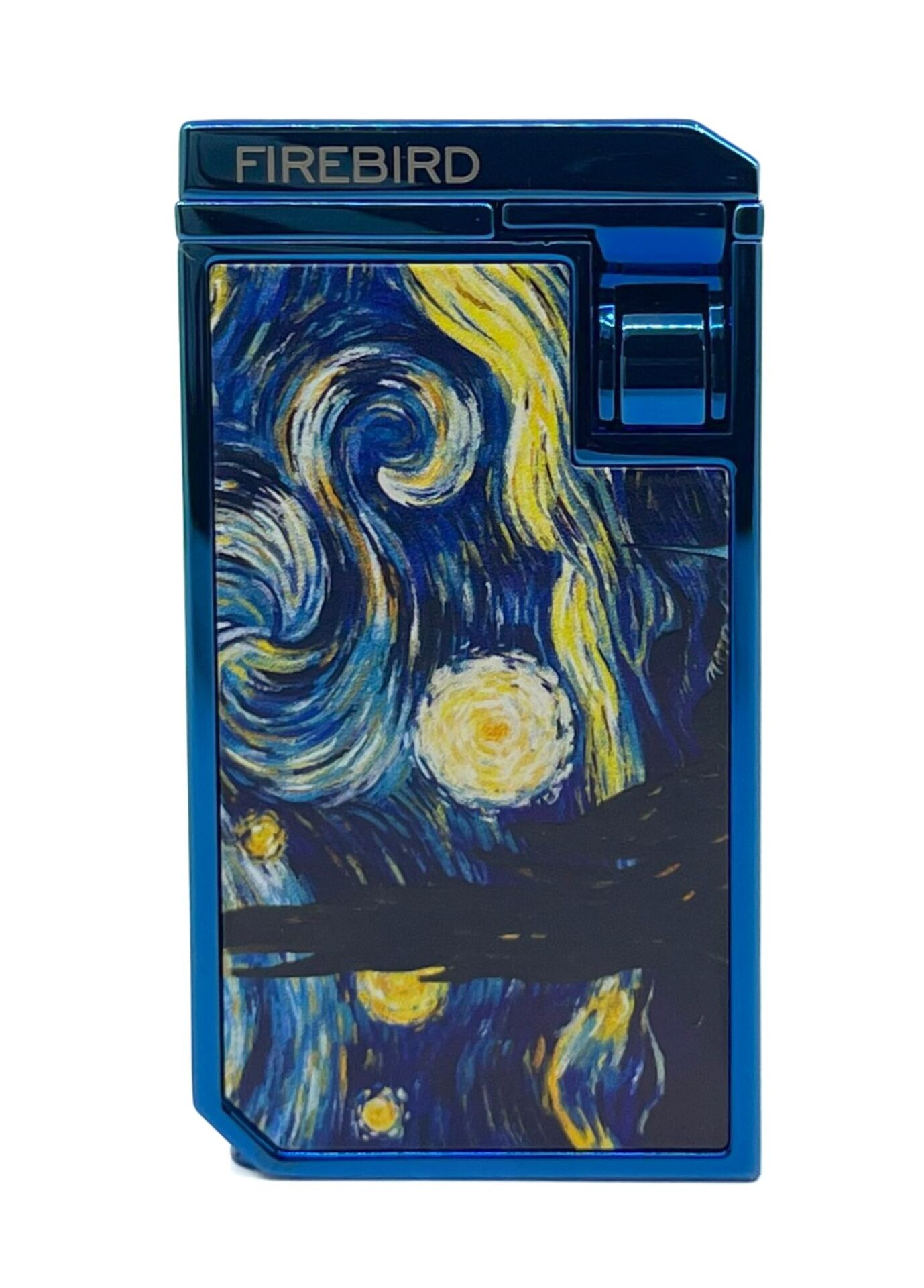 Firebird Starry Night Çift Torch Puro Çakmağı - Mavi