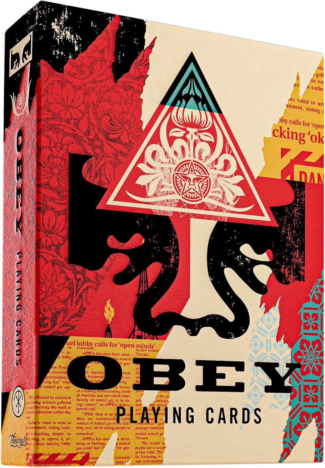 Theory11 Obey Collage Edition Oyun İskambil Kartı