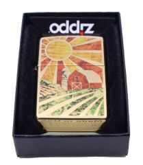 Zippo Fusion Red Barn And Farm Dizayn Çakmak