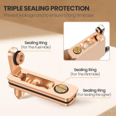 Metal Sızdırmazlık/Yakıt Tasarrufu Aparatı - Bakır Renk