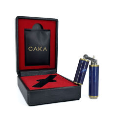 Caka Rex Harmony Pirinç Ortadan Kırılan Benzinli Gemici (Muhtar) Çakmağı - Mavi