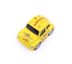 Nostaljik Metal Sevimli Vosvos Çek Bırak Araba - Sarı