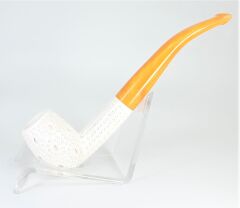 LULEPIPOMRT5 Lületaşı Pipo / Doğal Lületaşı El Yapımı Özel Kutulu